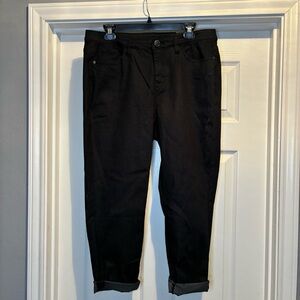 Lane Bryant Black Ankle & Cropped Jeans